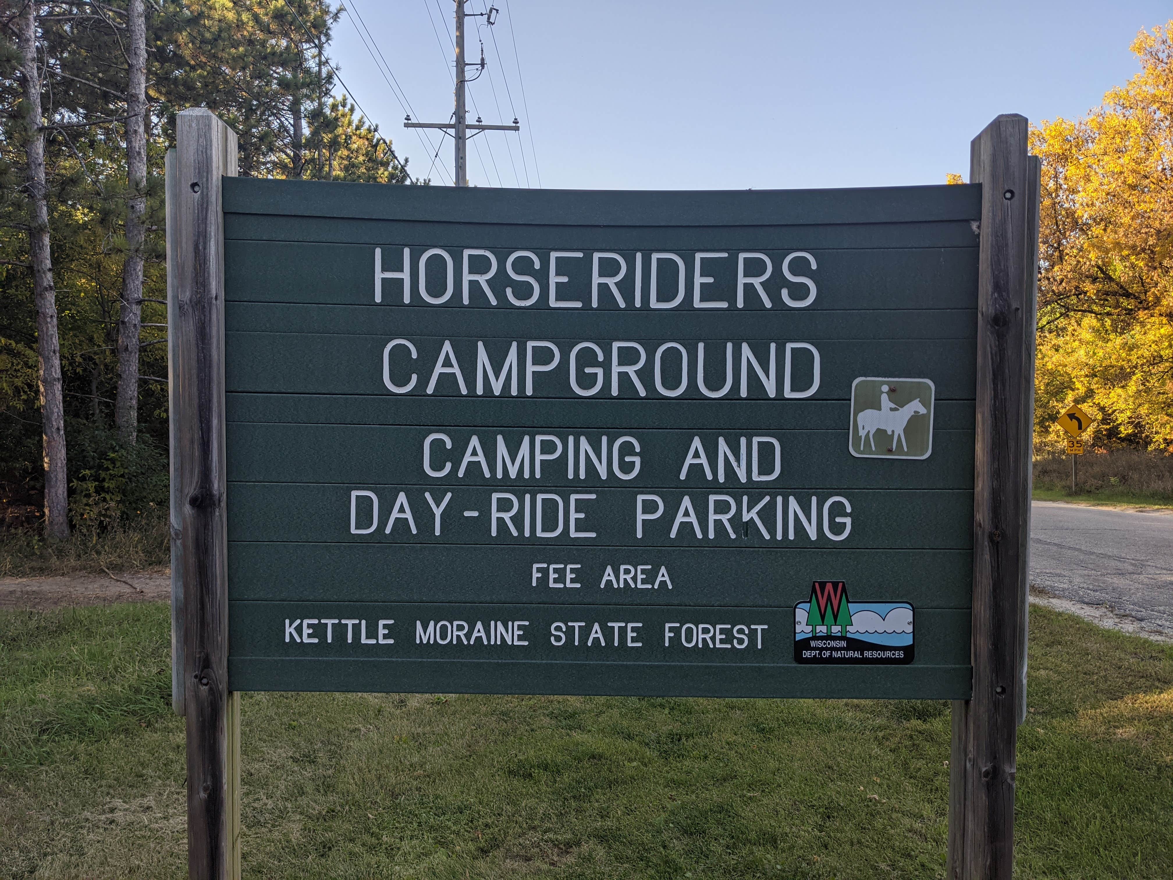 Camper submitted image from Southern Unit Horseriders Campground — Kettle Moraine State Forest-Southern Unit - 4