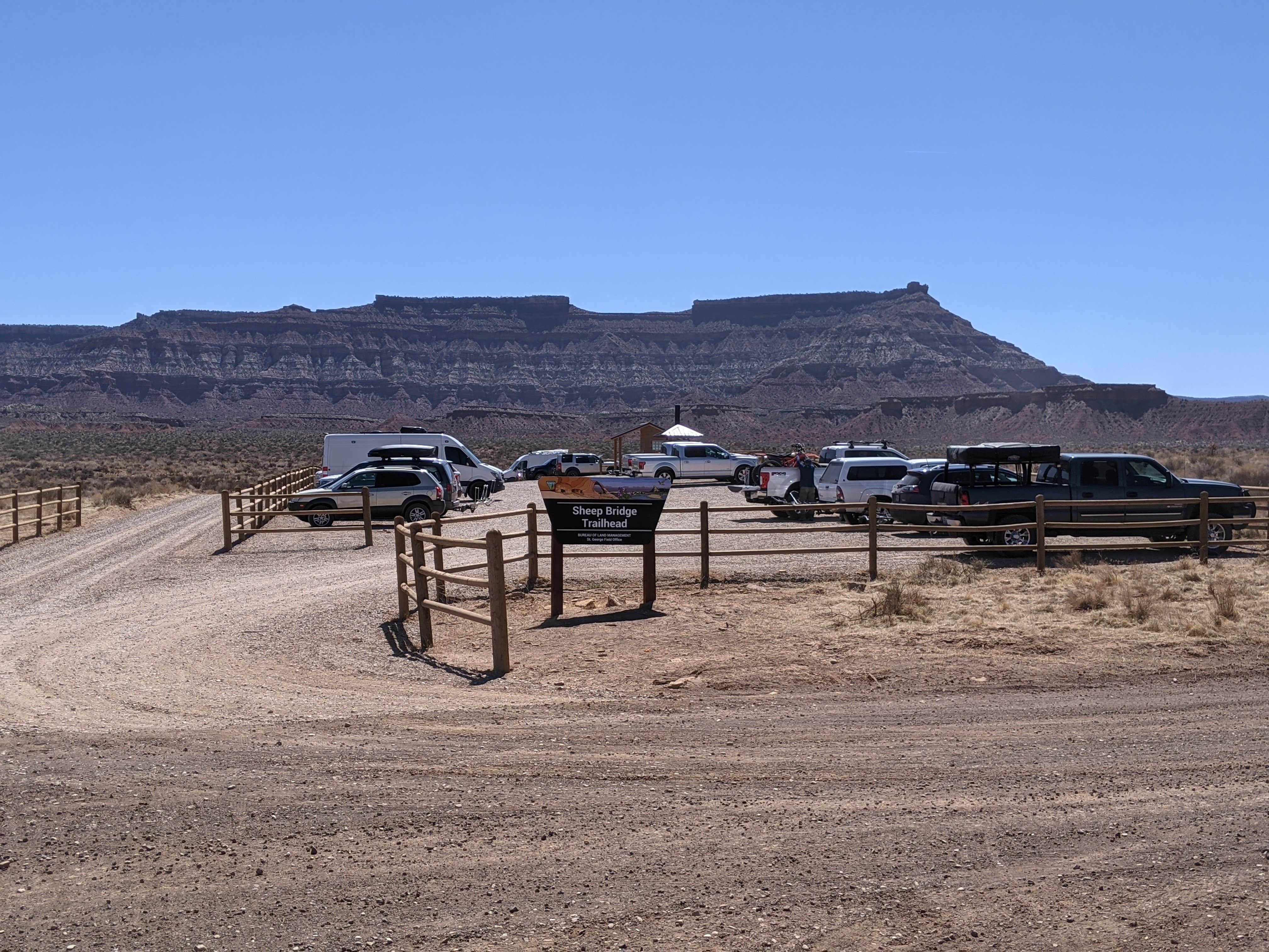 Camper submitted image from Hurricane Cliffs BLM Dispersed Sites 20-35 spur - 5