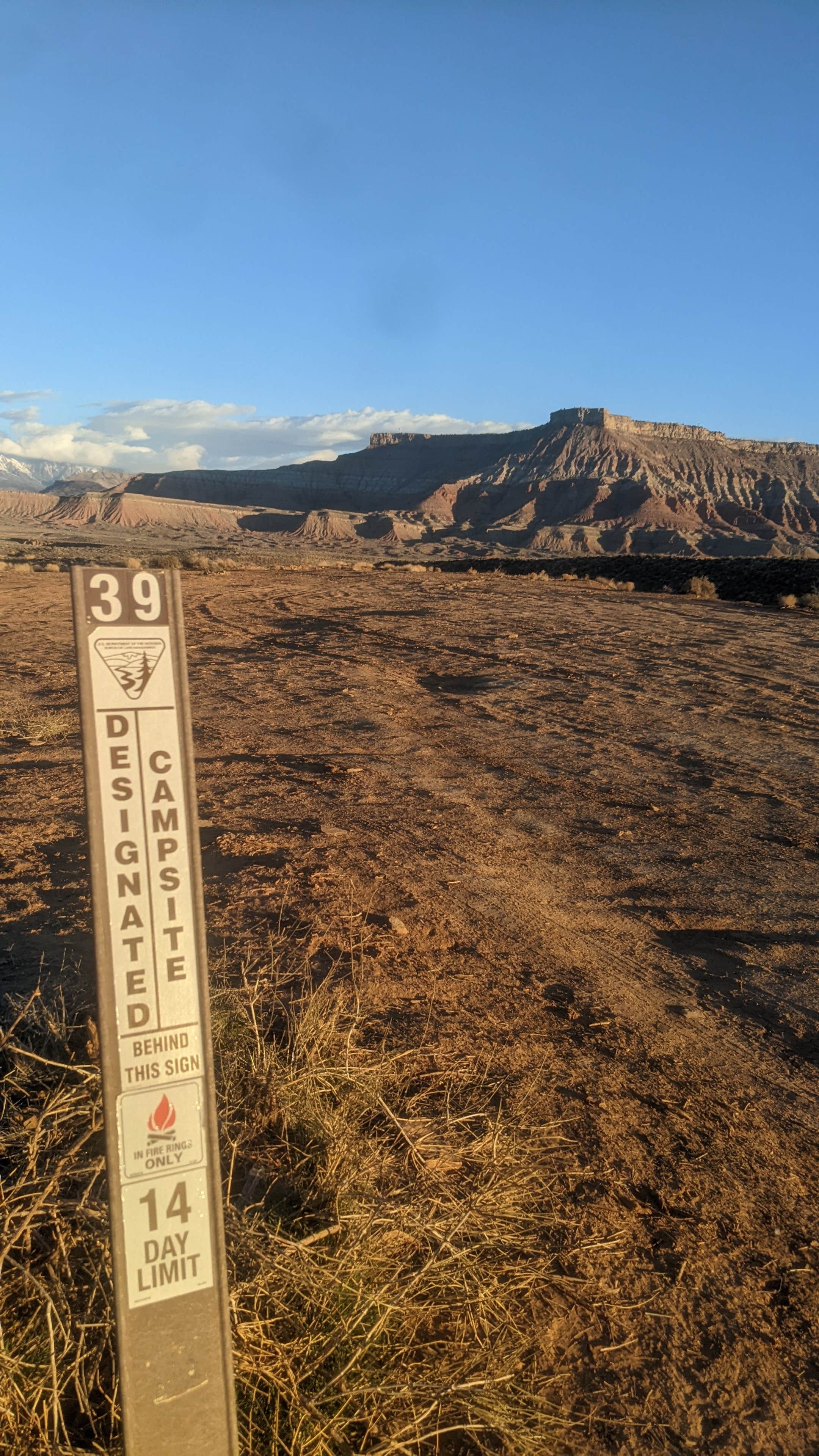 Camper submitted image from Hurricane Cliffs BLM dispersed #39 - 4